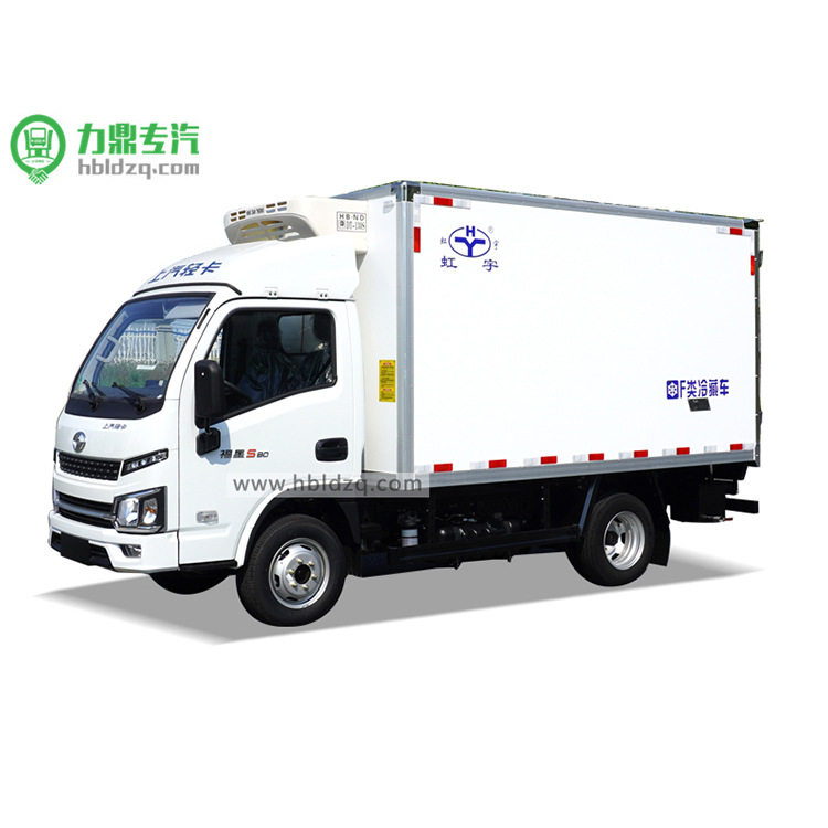 江苏国六蓝牌小型冷藏车