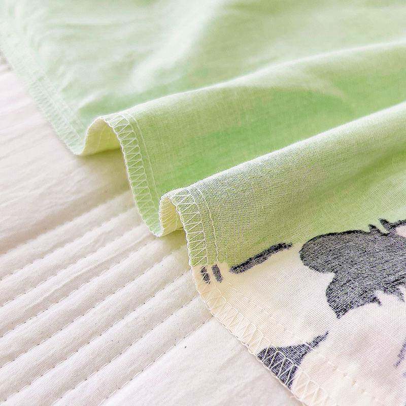 被新款睡JHH全棉B版幼儿A园子三件套卡通宝宝午婴儿床含芯垫被六