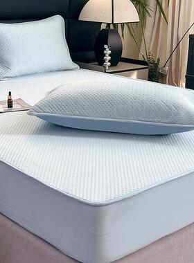 冰丝凉0感床笠单件225新款直夏季梦思床垫保席护套罩床单AL100424