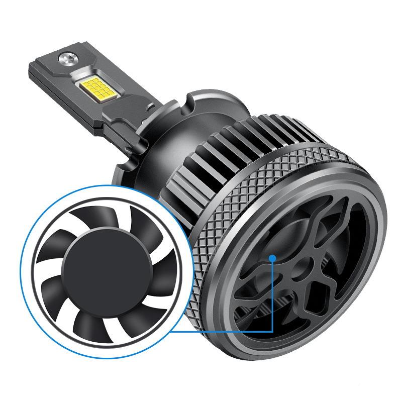 灿特D系列大功率双铜管LED大灯D1SD3SDS2D4D5SDS8S无损自DGS带解