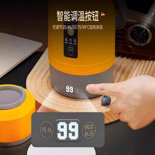 车KQ1保温饭盒可插电B加热便携上738班族便当保不锈钢餐盒超长温