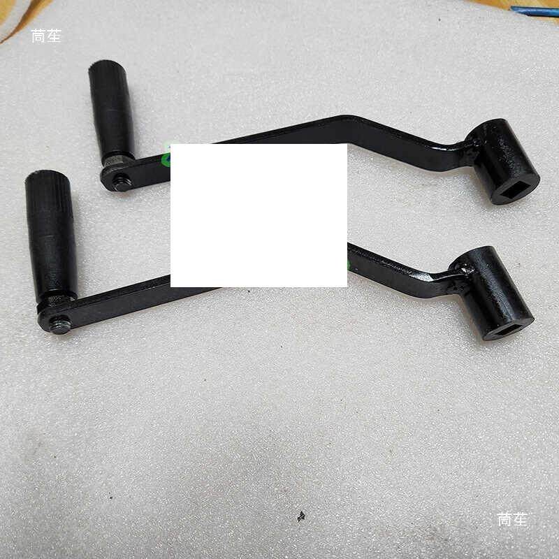 机床车床铣升降手柄内四方孔手摇摇12151719/2220床钢制把HCX扳手