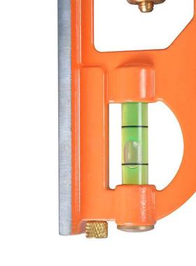 钢盾工具专业级不锈S079003钢组合角尺角尺300直mm7度S09003