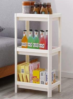 浴室置物架落缝地宿舍多层料收纳卫生间白色多能功夹塑VJA多层收