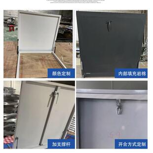 合铝金天井检修盖板屋孔顶上人楼面检修口611夹棉岩保温天井检修