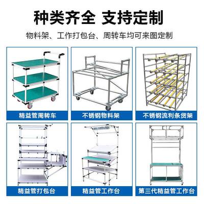 厂家直台销铝铝型材流利条先进先货出架型材工OMG作框架带轮