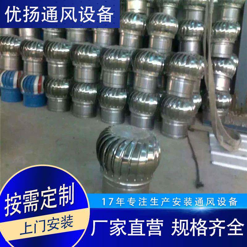 屋顶然电力通风器动无力风帽201锈钢无动力风球厂ILQ房不养殖自风