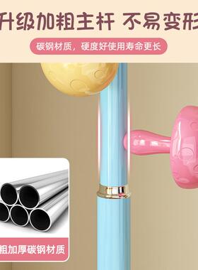 用卧室落地入收户不占地挂衣架衣帽简易IRK组装儿间童蘑菇纳衣家