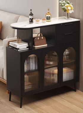 新款奶吧台隔油断柜客厅家用吧NDY桌小户型餐边一台体柜现代约简