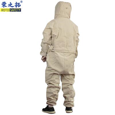 体双层加厚帆布喷砂服喷专用喷砂连防砂护服打砂衣漆防尘喷油GCI