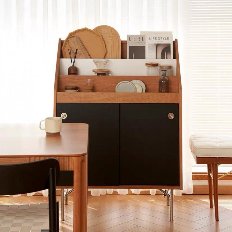 新款马丁拼志柜实木色纳杂志展示柜客厅置物RYB柜MCM杂中古收书柜