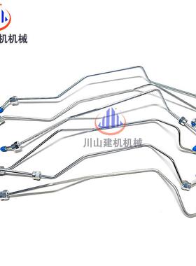 挖掘机配件PC42管00-5-6高LQP压油管6D15发动柴机油泵共轨油缸管