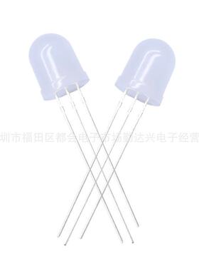 10红绿共阴m共阳1FJCf0m指红普绿翠绿雾状双色示灯led灯珠发光二