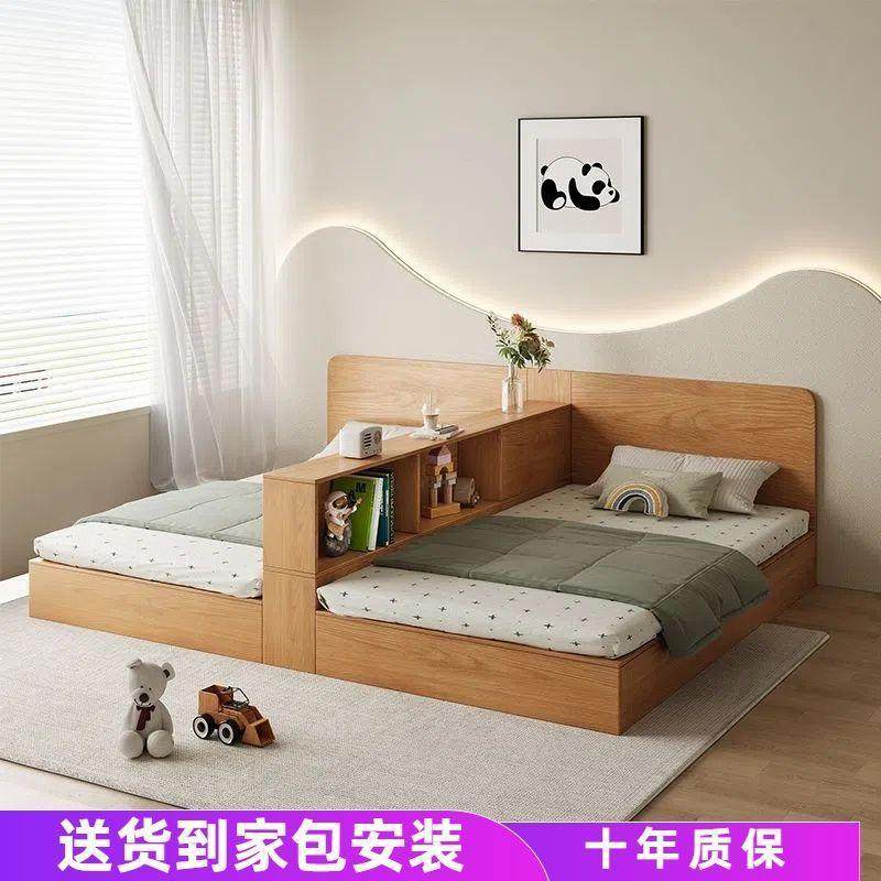 钉做互不干扰双人床一房两房断床隔儿童床子床大容母量储CQX物柜,电子元器件市场,其它元器件,淘宝优惠券,粉丝福利购,淘宝优惠卷