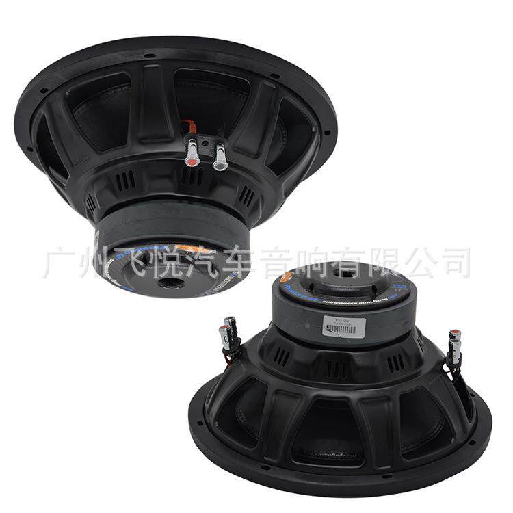 厂家蜘蛛1D4122寸音汽车低音炮PCO.12D4车载音圈响改装重双低音