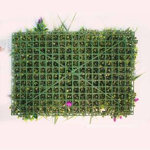广州尤仿草真草垫sm幼儿园草塑坪室外植物墙装饰料阻燃米兰草加利