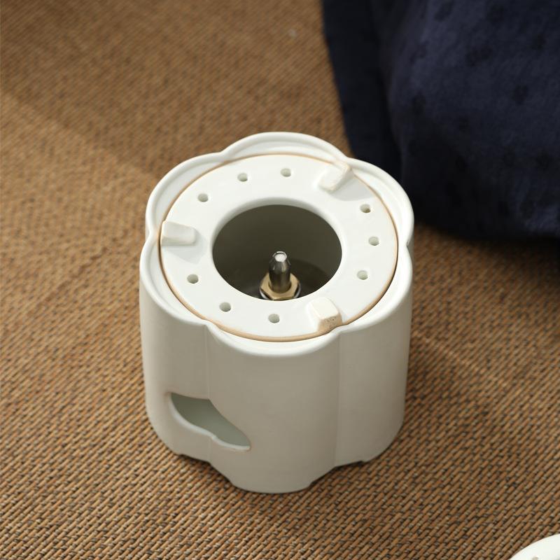 家煮用室内围煮子623362茶煮茶器茶炉功夫小茶壶陶瓷酒炉精灯炭火