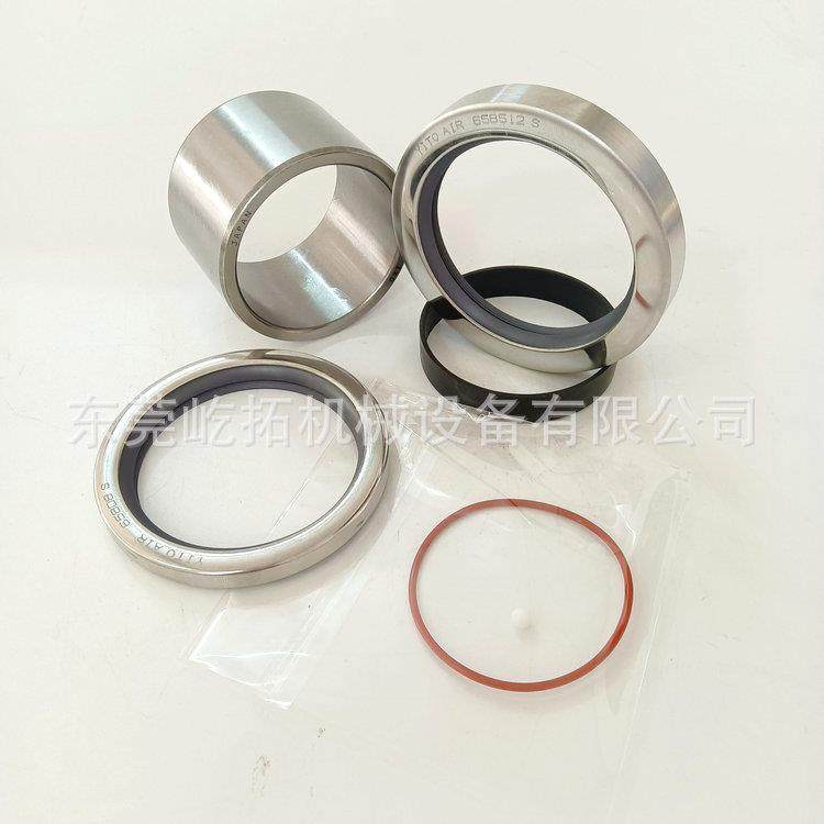 圣戈压7010010机油封70100班*10机头轴密封件双唇旋空转*螺纹式,机械设备,压缩机,淘宝优惠券,粉丝福利购,淘宝优惠卷