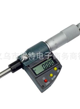 2数显测微头显微分头数HRK显千分头数显千分尺-5mm00.0数01mm