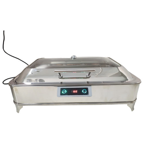 焰鼎Flame tripod长方形自助餐炉玻璃盖电加热保温炉数显厂家直销