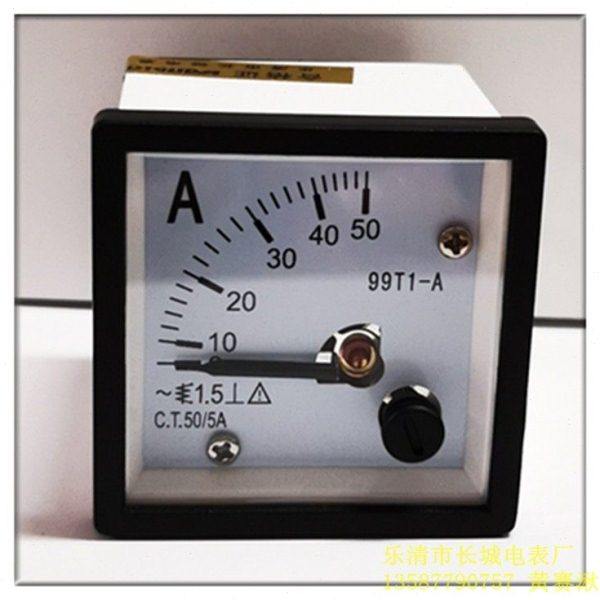 长城电表厂 99T1 50/5 机械式电流表 需要外接互感器 内置全铜线,五金/工具,电表,淘宝优惠券,粉丝福利购,淘宝优惠卷