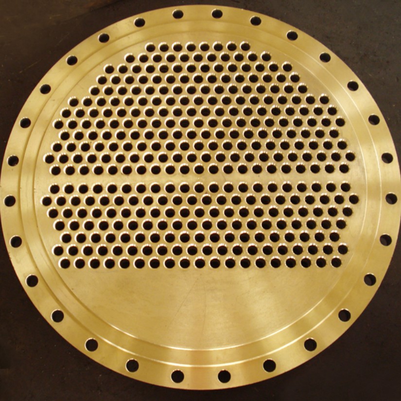 Q355R管板 Q345R压力容器折流板 SS30408不锈钢异型管板