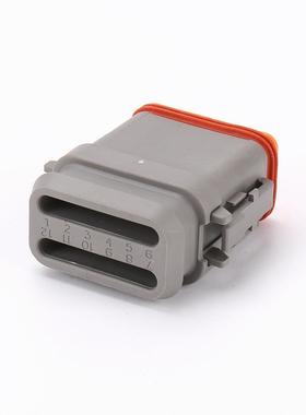 DT0-120S-EDKT08国产德驰汽接插件车连4接器线束公母插头