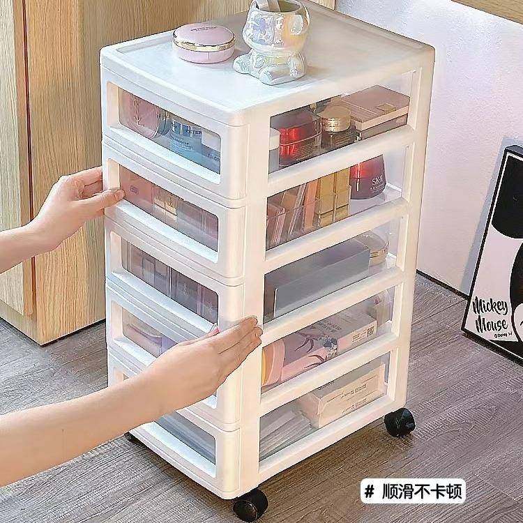 卧推室小车桌下RZD抽屉纳落地置物架子舍移动收柜防宿尘小推车