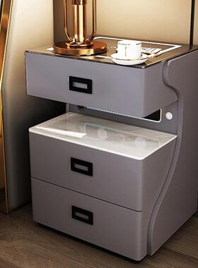 智能实床险头柜保箱ZUX保险一体简约现代无线充电卧室柜家用免安