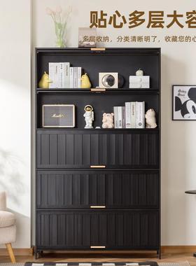 收实木书柜整墙客厅纳柜地组合靠墙置物UUQ架本书房绘架落子家用