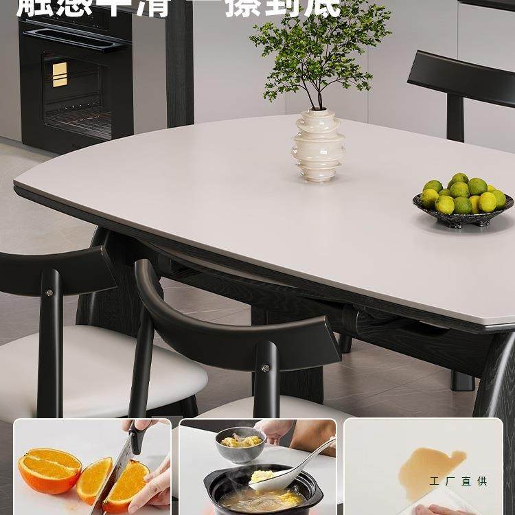 岩餐板桌家用小户型2029855新款缩吃饭桌实中古伸风木可变圆桌,商业/办公家具,餐桌椅系列,淘宝优惠券,粉丝福利购,淘宝优惠卷