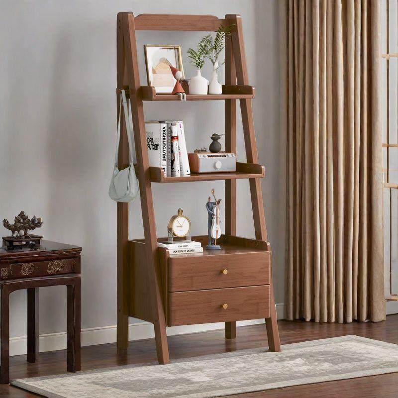 全实木床厅头书架组合床头卧房室间展厅柜客储RAG物收纳置物落地