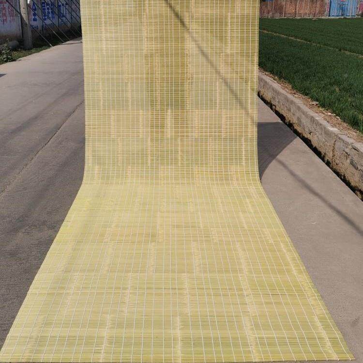 室外阳阳玻光房防顶部晒遮阳竹TJK帘璃台房竹编晾晒东西的竹帘子