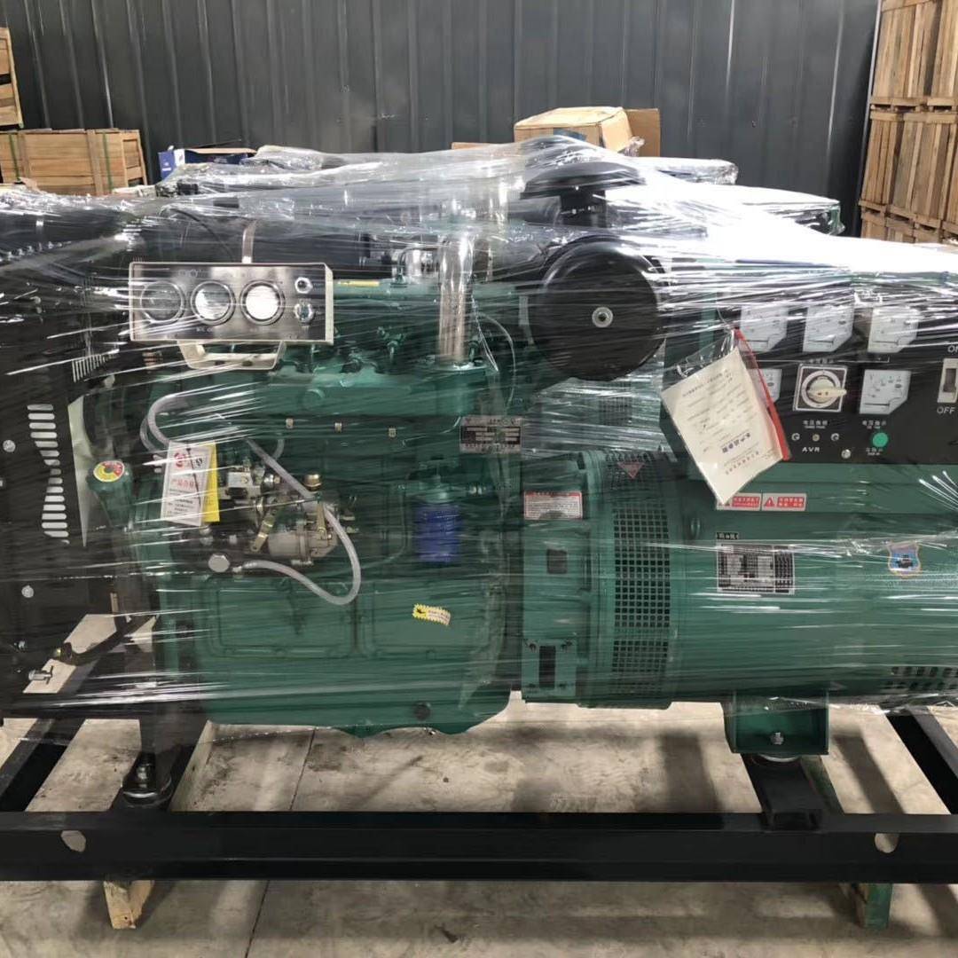 50K潍W柴油工发电机组全铜半铜坊柴油50KW全铜机三相流同步发交电