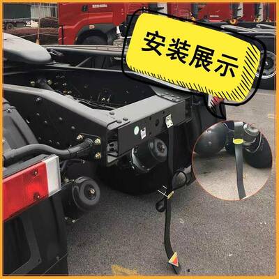 新国悬车挂式接地线耐磨加厚橡胶无品牌/接地标条油罐车货排一铜