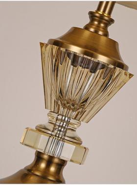 A10L轻奢美简式水晶台灯厅卧床头约室时尚温MQK馨欧式书房客落地