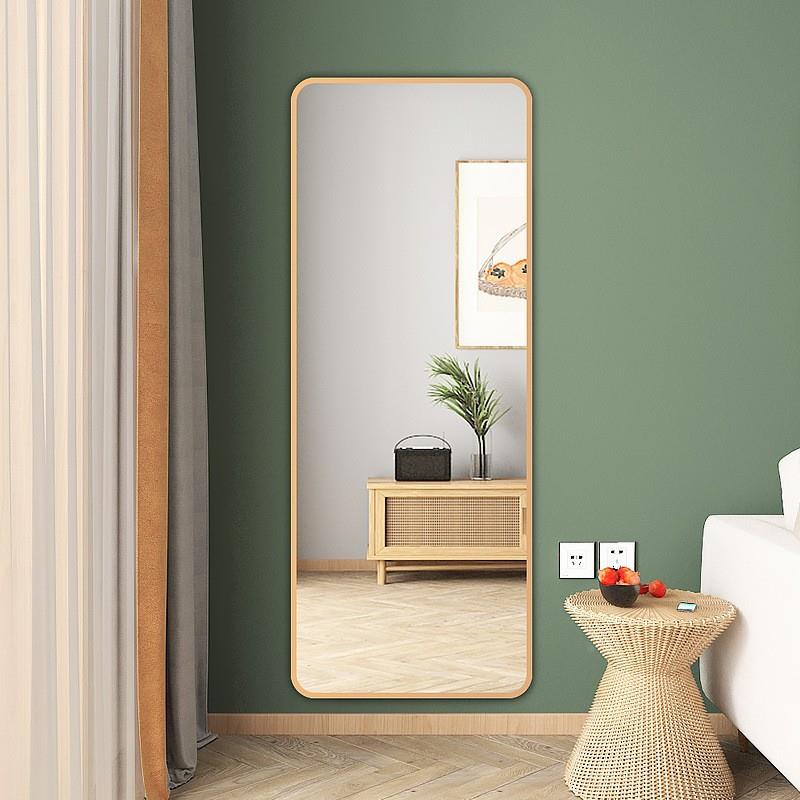 智能防全雾镜le灯触红摸屏免打孔挂墙家用JZI酒店带d灯网身镜衣帽