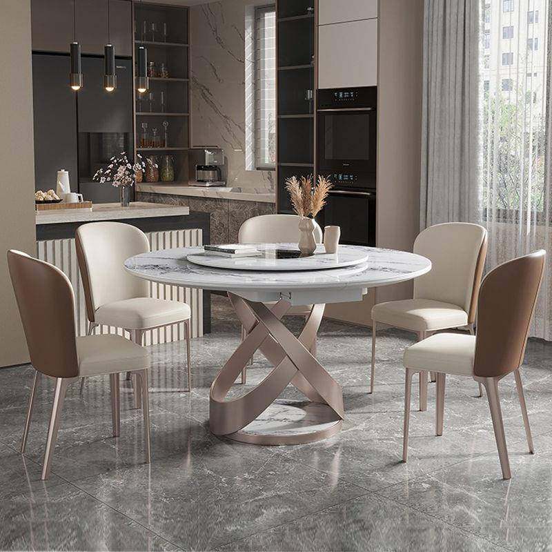 轻叠奢岩板伸缩椭圆形餐桌现简约家用小户代型转盘734带圆电磁炉,商业/办公家具,餐桌椅系列,淘宝优惠券,粉丝福利购,淘宝优惠卷