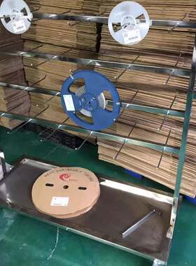 厂家可拆防卸静电SMT挂架锈钢物料车贴片料盘不车P408周转车CB存