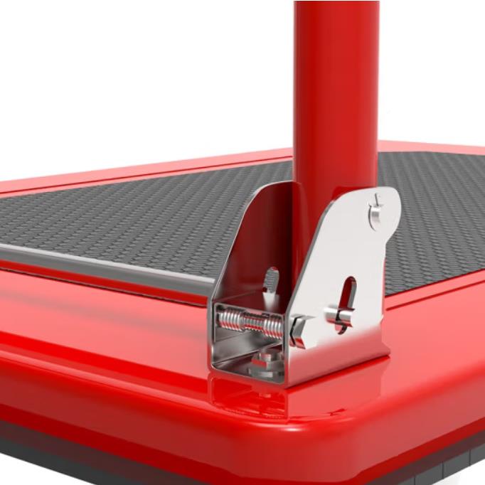 新越推昌晖推103彩色喷塑车手平板车折叠小车把手车拉货车扶手把