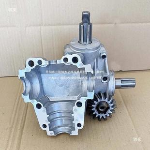 T型 1直1角齿轮减速机4模齿轮箱转向换向器箱9器0度转NPX角导向箱