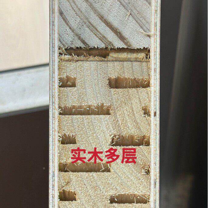 千年舟生态实木橡多层木门简约内室RMR隔音门卧室开木材质平门静