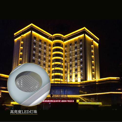 ed户防水洗墙灯18w4w外36LED洗墙w楼体桥梁工程亮2化dmx外控工程