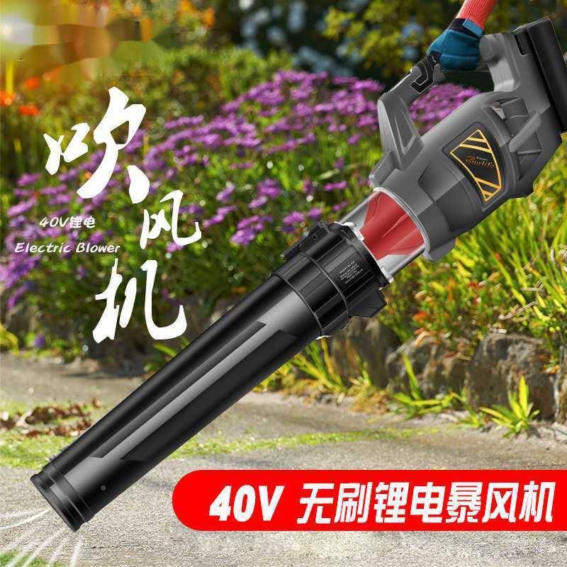 家用吹风机无刷锂风电电40790动树叶清灰吹吹机大率除尘器吹功雪