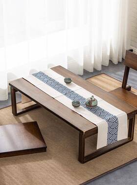 日式榻人榻米座椅飘窗桌腿靠背椅无床矮椅小户型单落地PCY和室椅