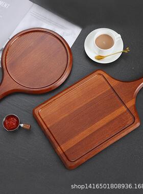 沙比利披萨寿盘JJT木制托西餐厅盘牛排创意甜点木板盘面包盘板司