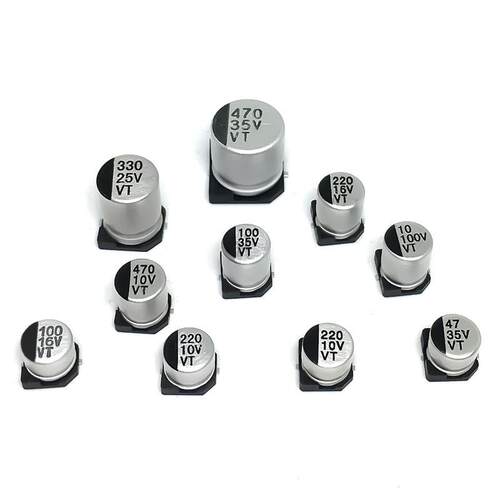 VT贴容片铝电电110v100uf0v1解00uf5x5.4贴驱动开关电源SMD片电容