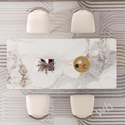 F方S12025新形款轻奢岩板餐桌长现代简约网红用意式小户型NZK家亮