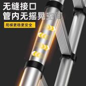 行走人字梯子降多功能家用折叠伸缩可梯不锈钢加厚程便携升工DSZ