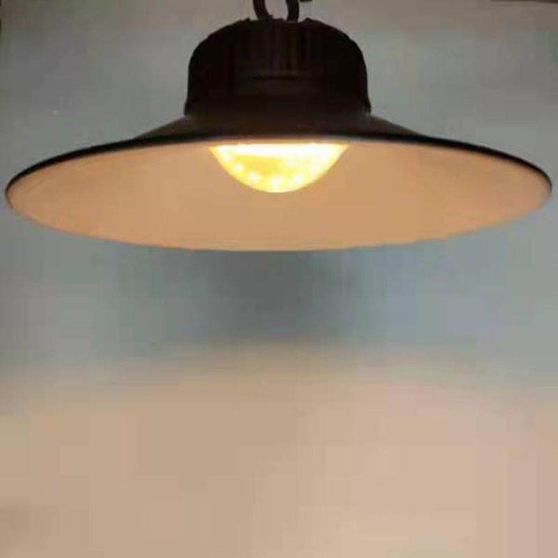 太矿阳能工吊灯户外花园庭院明天台OIX照高U亮FO飞碟灯家用厂家